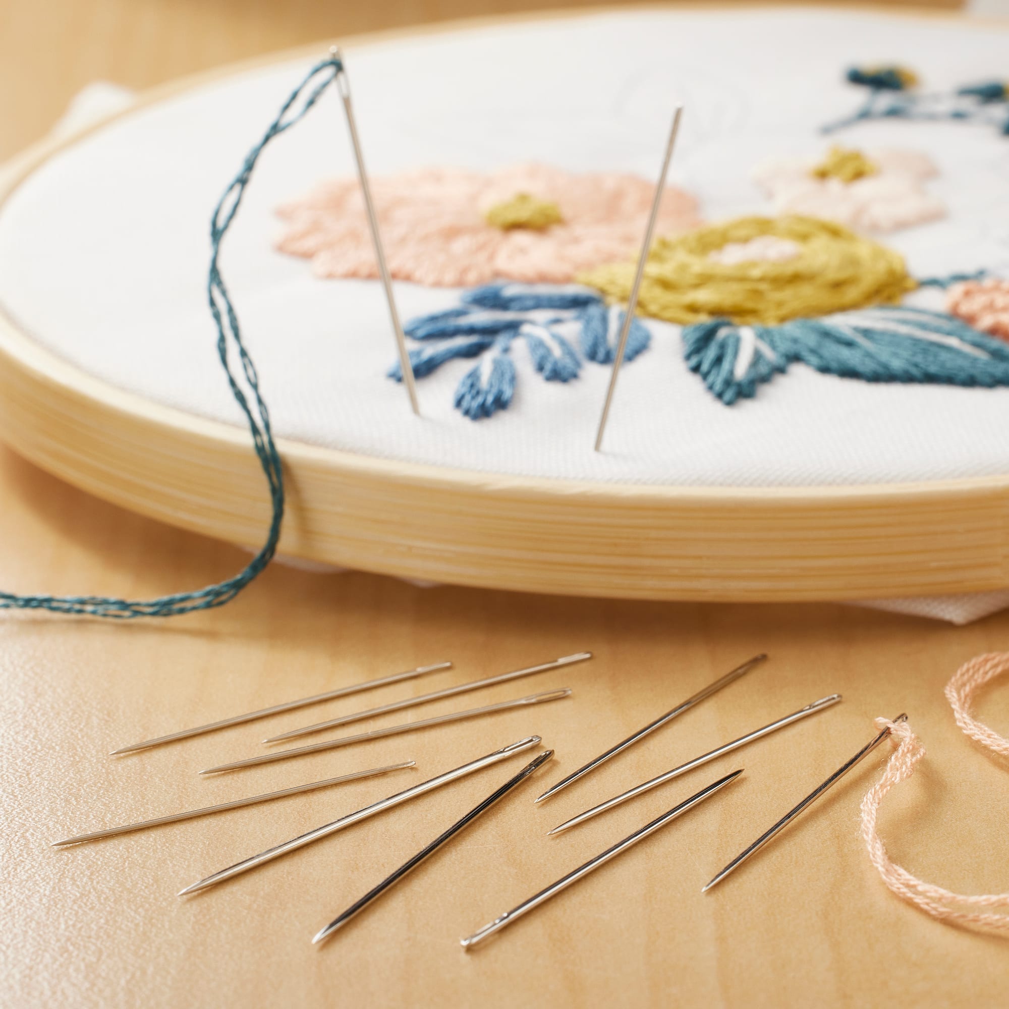 18 Packs: 16 ct. (288 total) 5/10 Embroidery Needles by Loops & Threads™